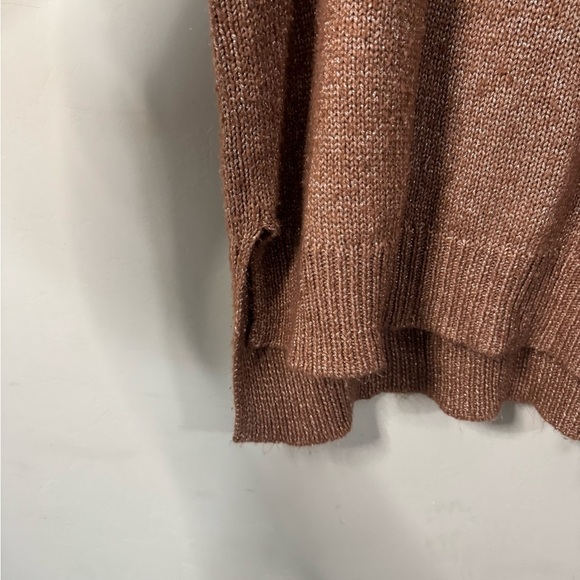 Ava & Viv - Oversized Cozy Brown Knit Sweater - Picture 5 of 11